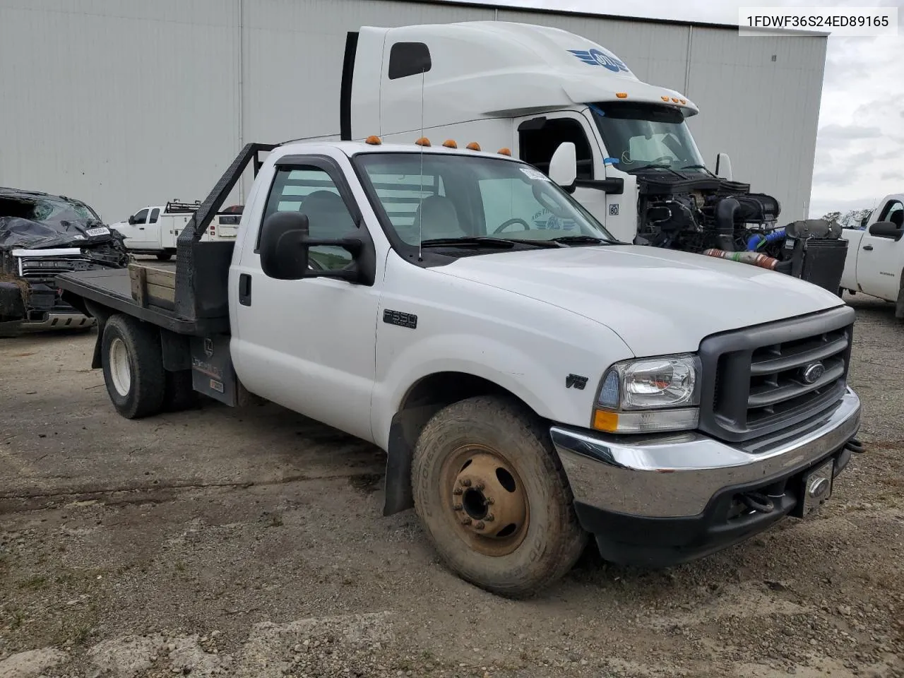 2004 Ford F350 Super Duty VIN: 1FDWF36S24ED89165 Lot: 71463554