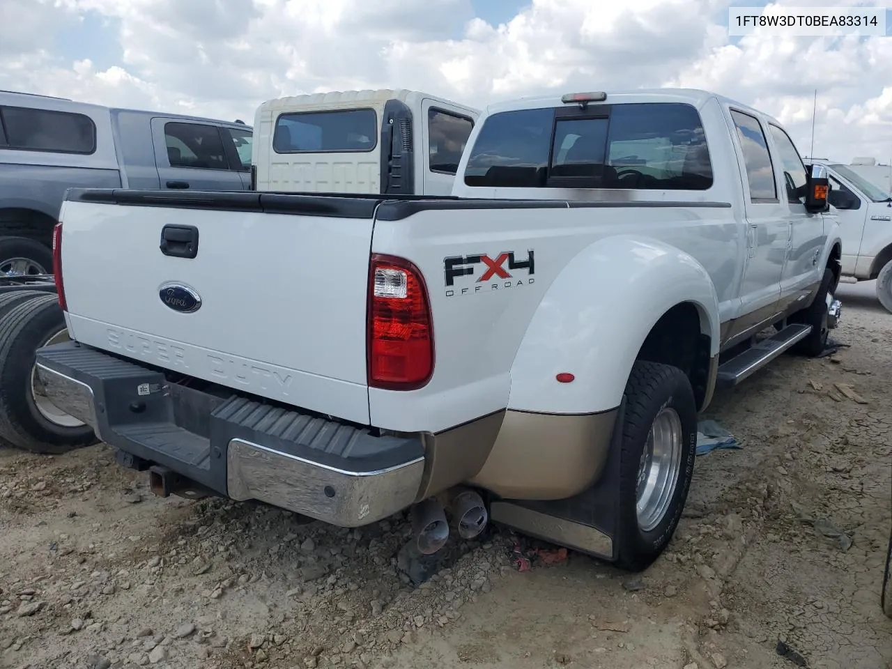 1FT8W3DT0BEA83314 2011 Ford F350 Super Duty