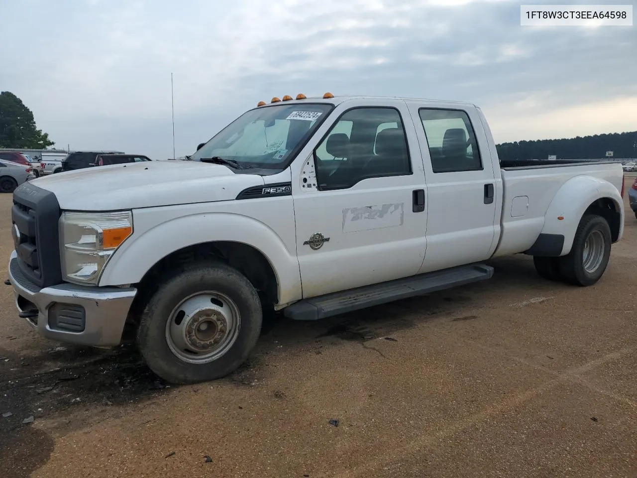 1FT8W3CT3EEA64598 2014 Ford F350 Super Duty