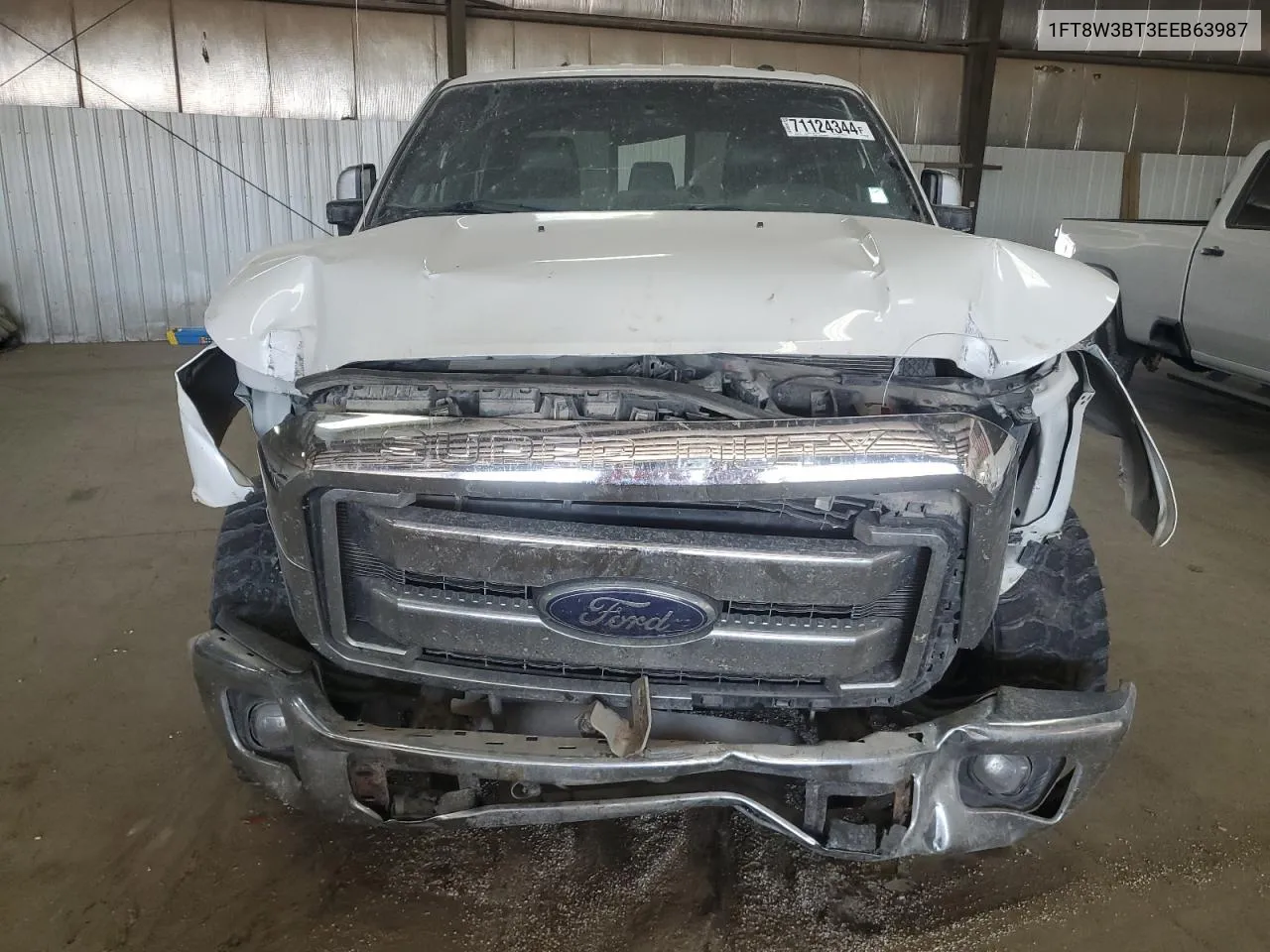 2014 Ford F350 Super Duty VIN: 1FT8W3BT3EEB63987 Lot: 71124344