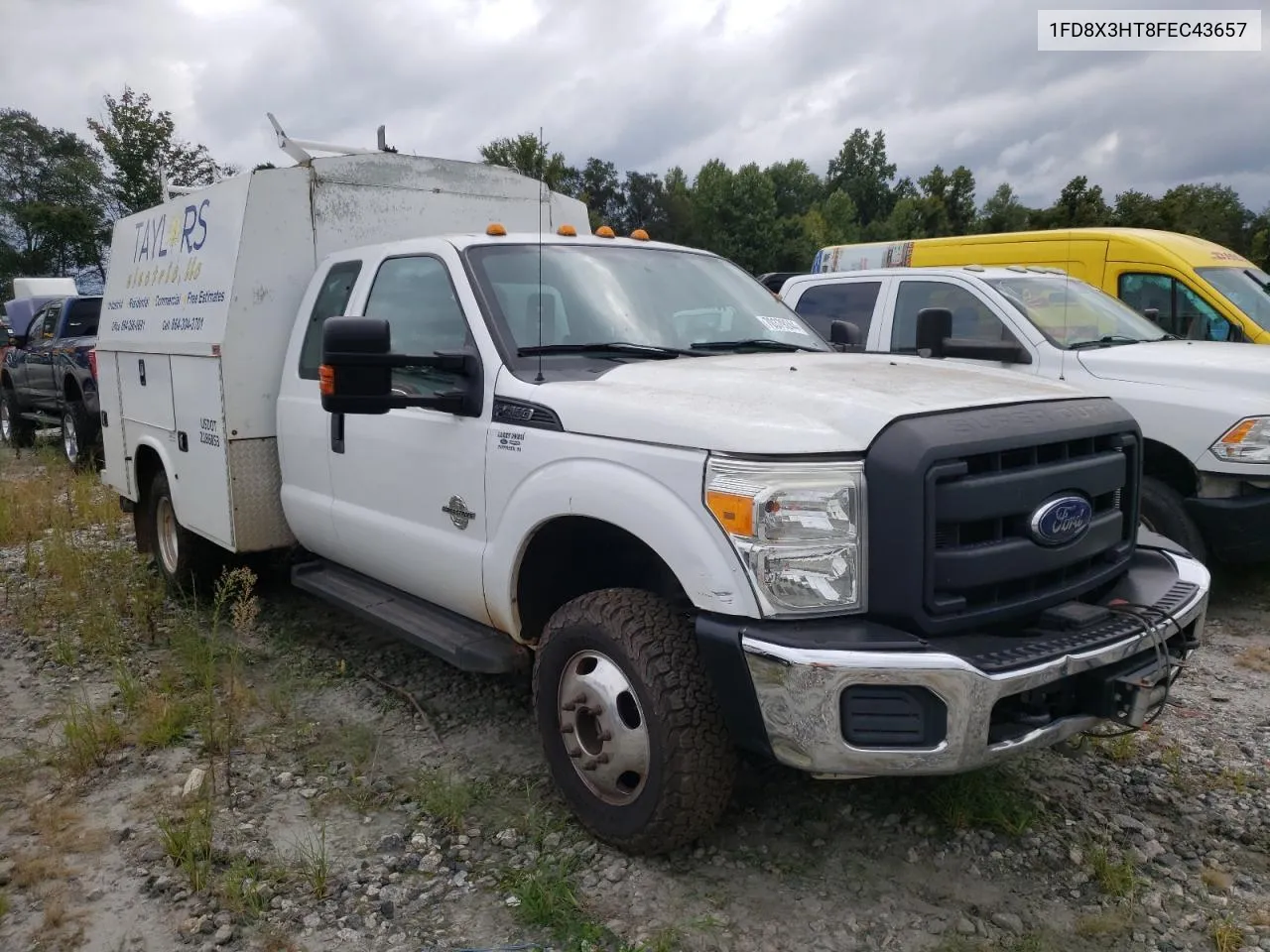 1FD8X3HT8FEC43657 2015 Ford F350 Super Duty