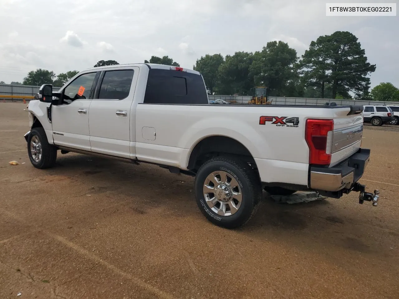 2019 Ford F350 Super Duty VIN: 1FT8W3BT0KEG02221 Lot: 54371514