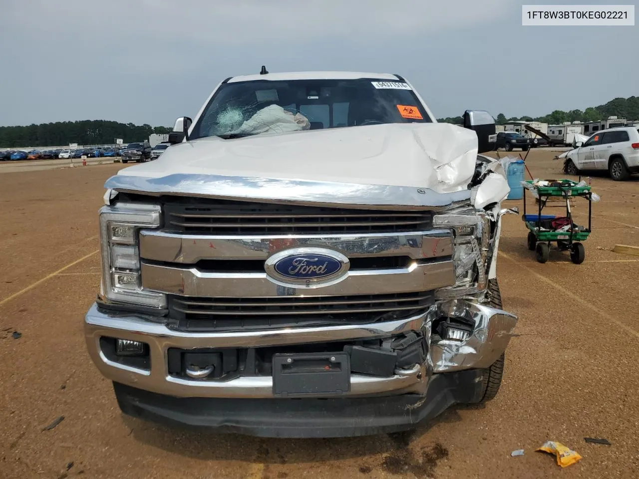 2019 Ford F350 Super Duty VIN: 1FT8W3BT0KEG02221 Lot: 54371514