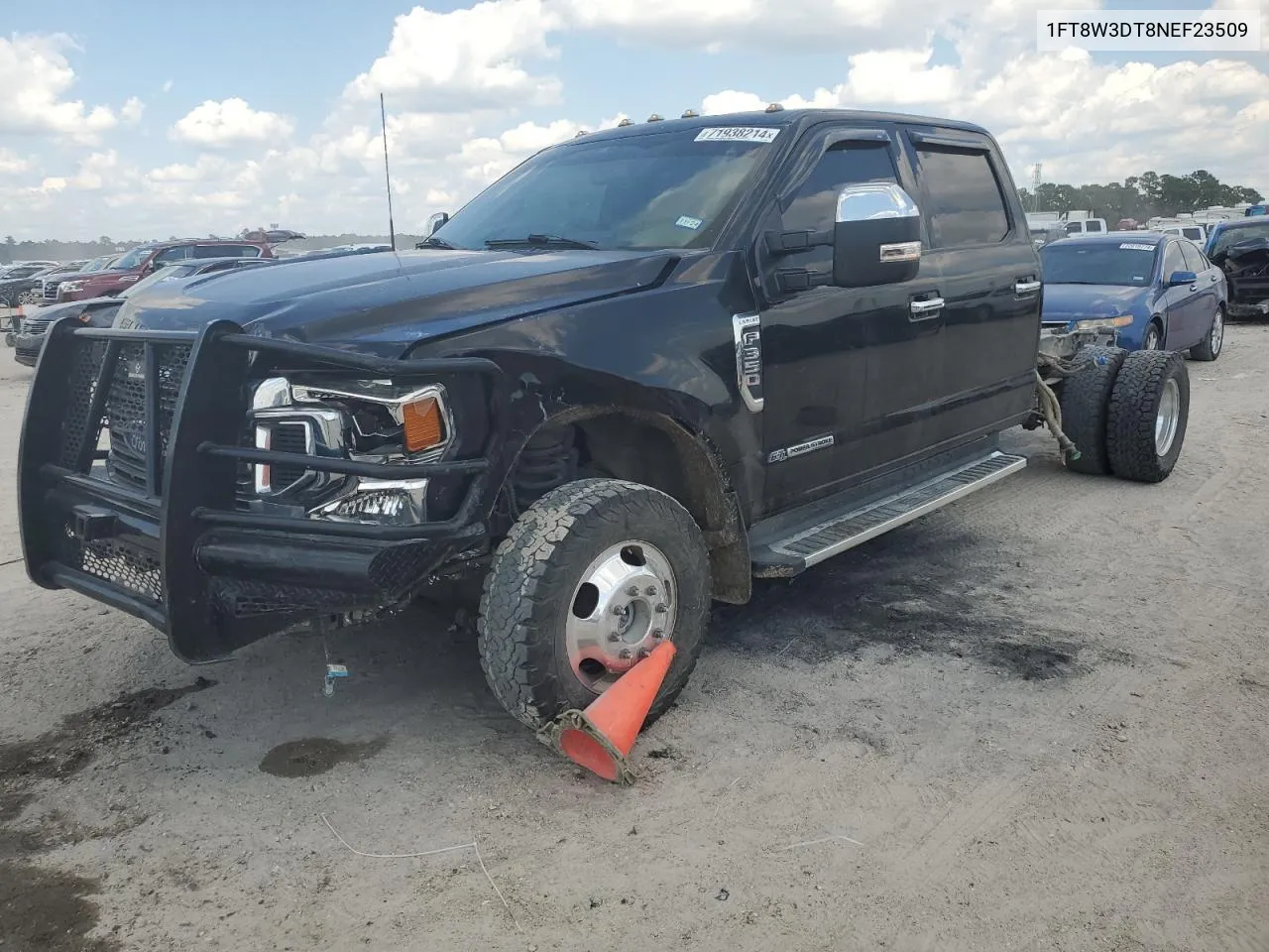 2022 Ford F350 Super Duty VIN: 1FT8W3DT8NEF23509 Lot: 71938214