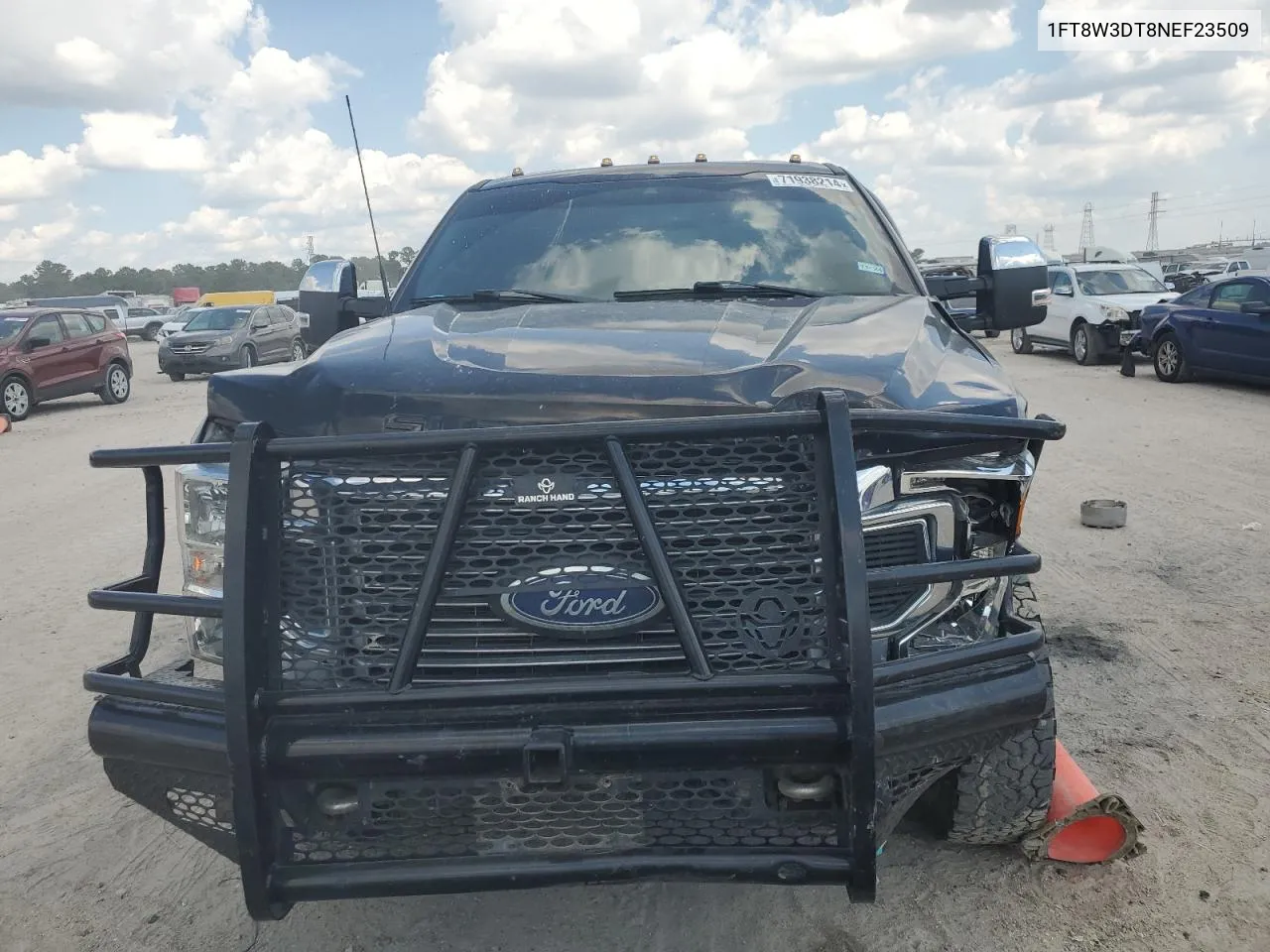 2022 Ford F350 Super Duty VIN: 1FT8W3DT8NEF23509 Lot: 71938214