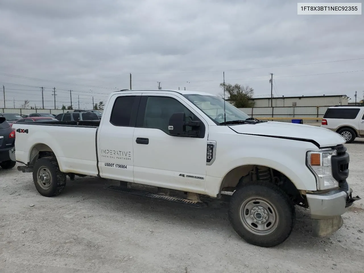 2022 Ford F350 Super Duty VIN: 1FT8X3BT1NEC92355 Lot: 76880673