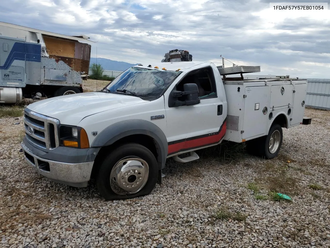 2007 Ford F550 Super Duty VIN: 1FDAF57Y57EB01054 Lot: 66960144