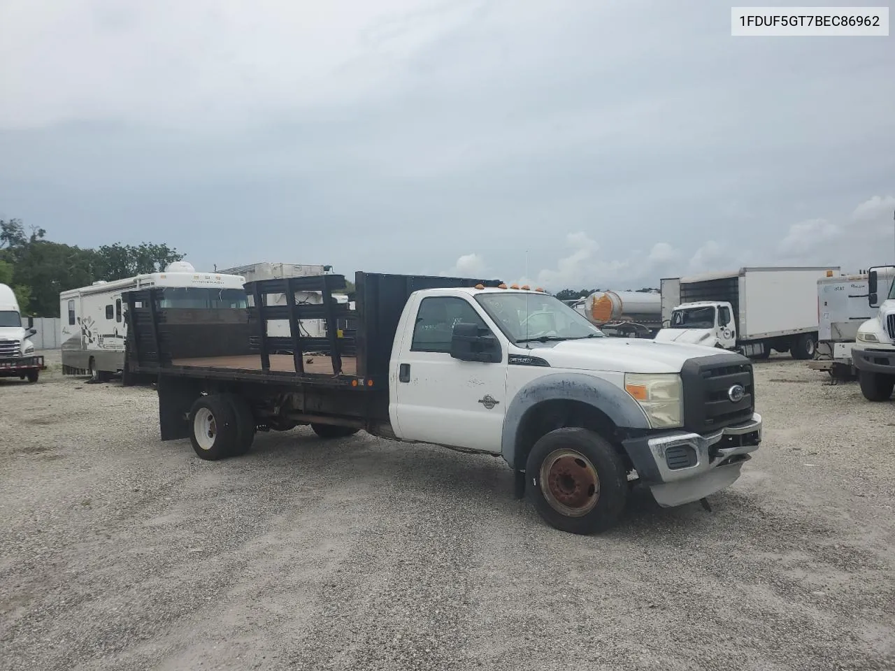 2011 Ford F550 Super Duty VIN: 1FDUF5GT7BEC86962 Lot: 69242014