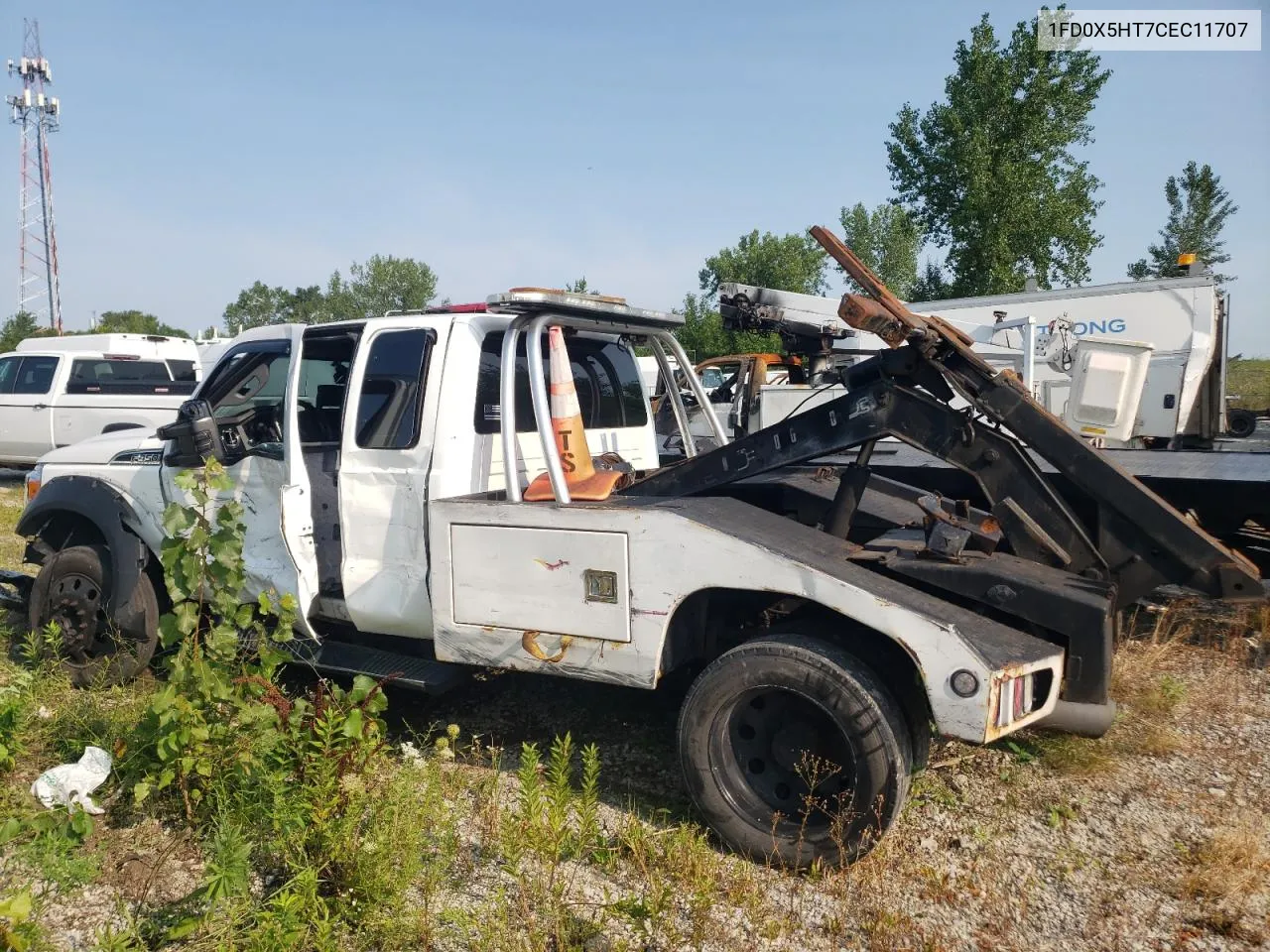 2012 Ford F550 Super Duty VIN: 1FD0X5HT7CEC11707 Lot: 65778404