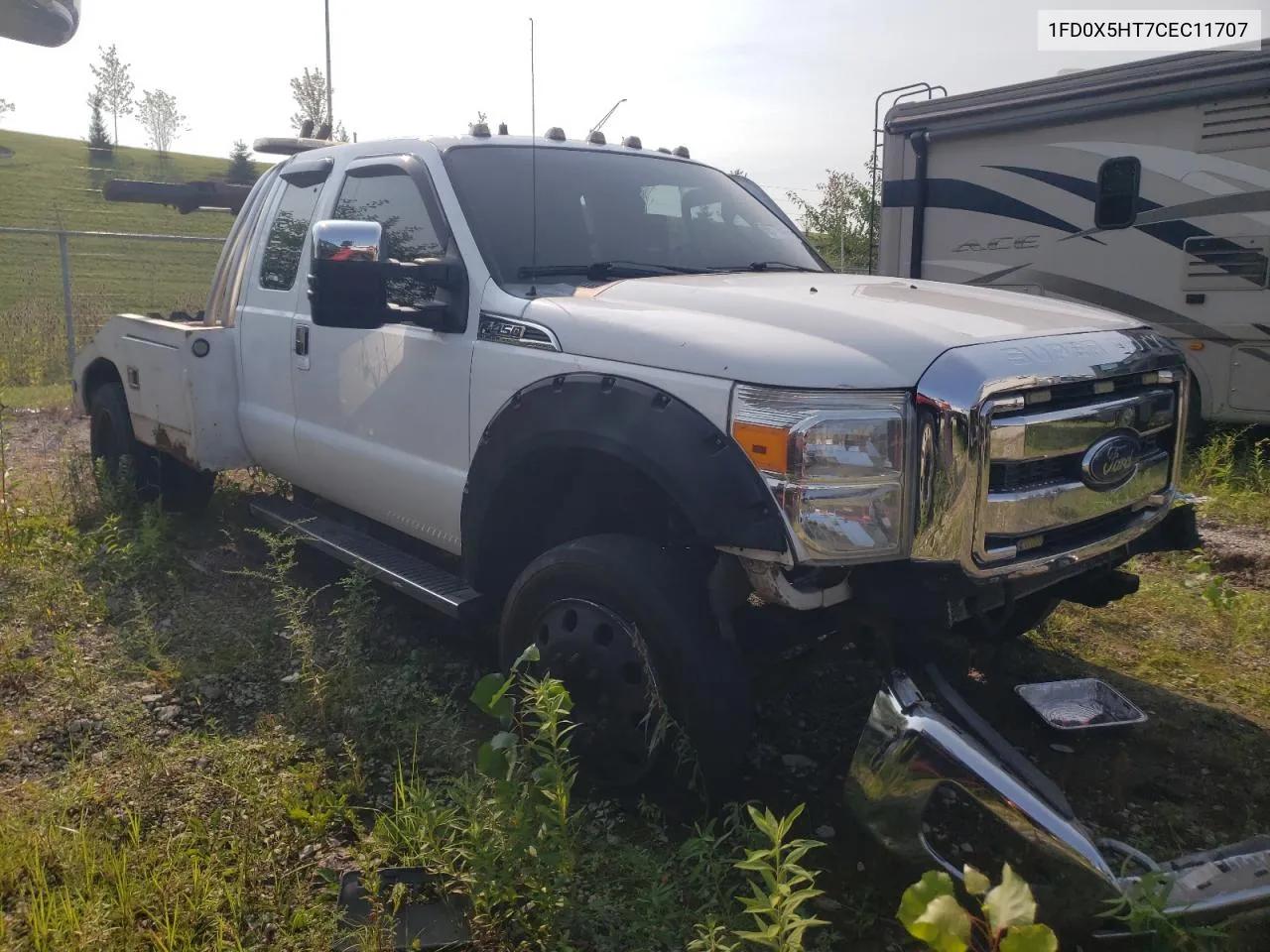 2012 Ford F550 Super Duty VIN: 1FD0X5HT7CEC11707 Lot: 65778404