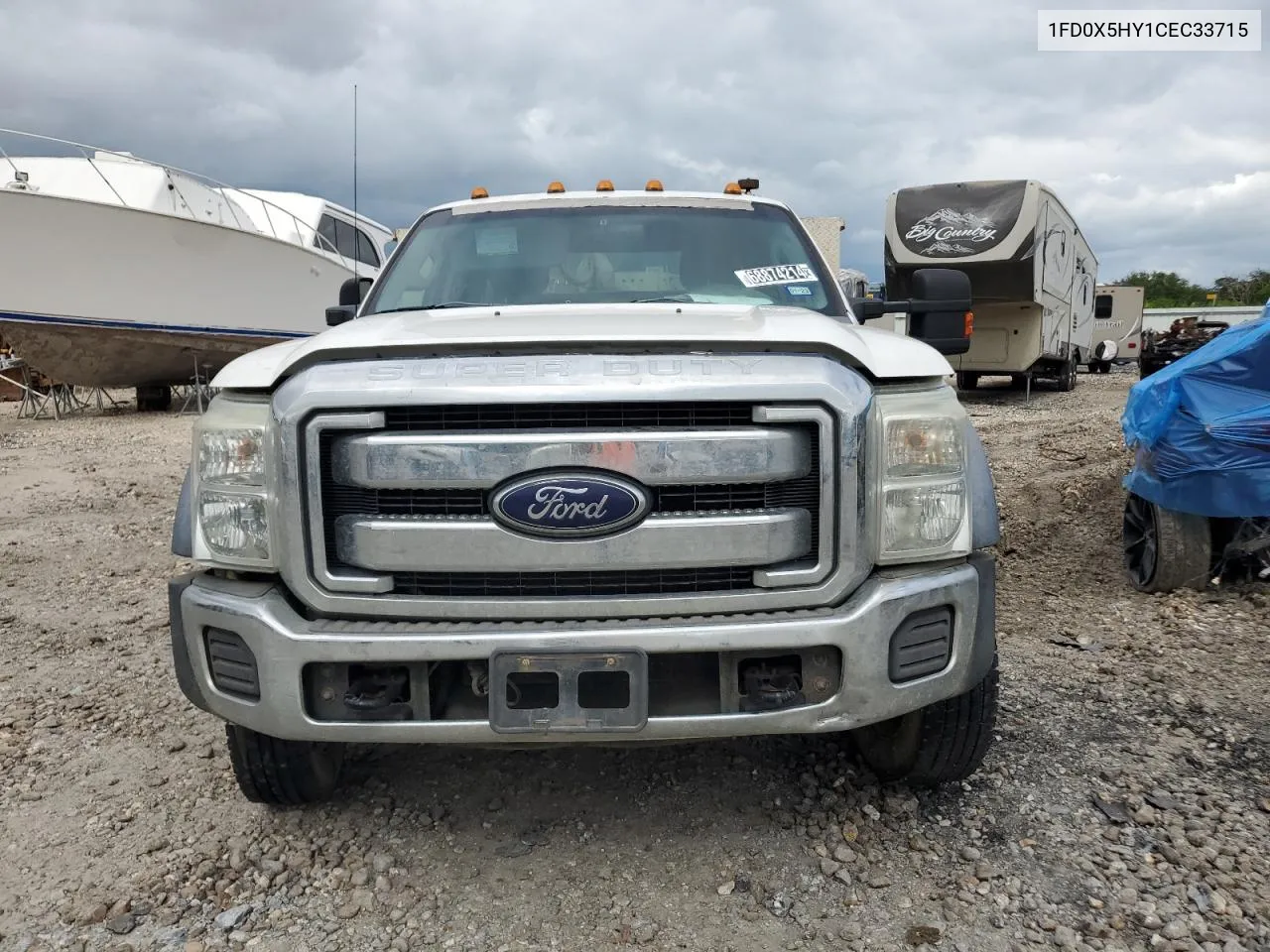 2012 Ford F550 Super Duty VIN: 1FD0X5HY1CEC33715 Lot: 68874214