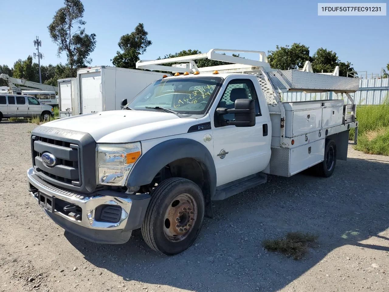 2015 Ford F550 Super Duty VIN: 1FDUF5GT7FEC91231 Lot: 69628914