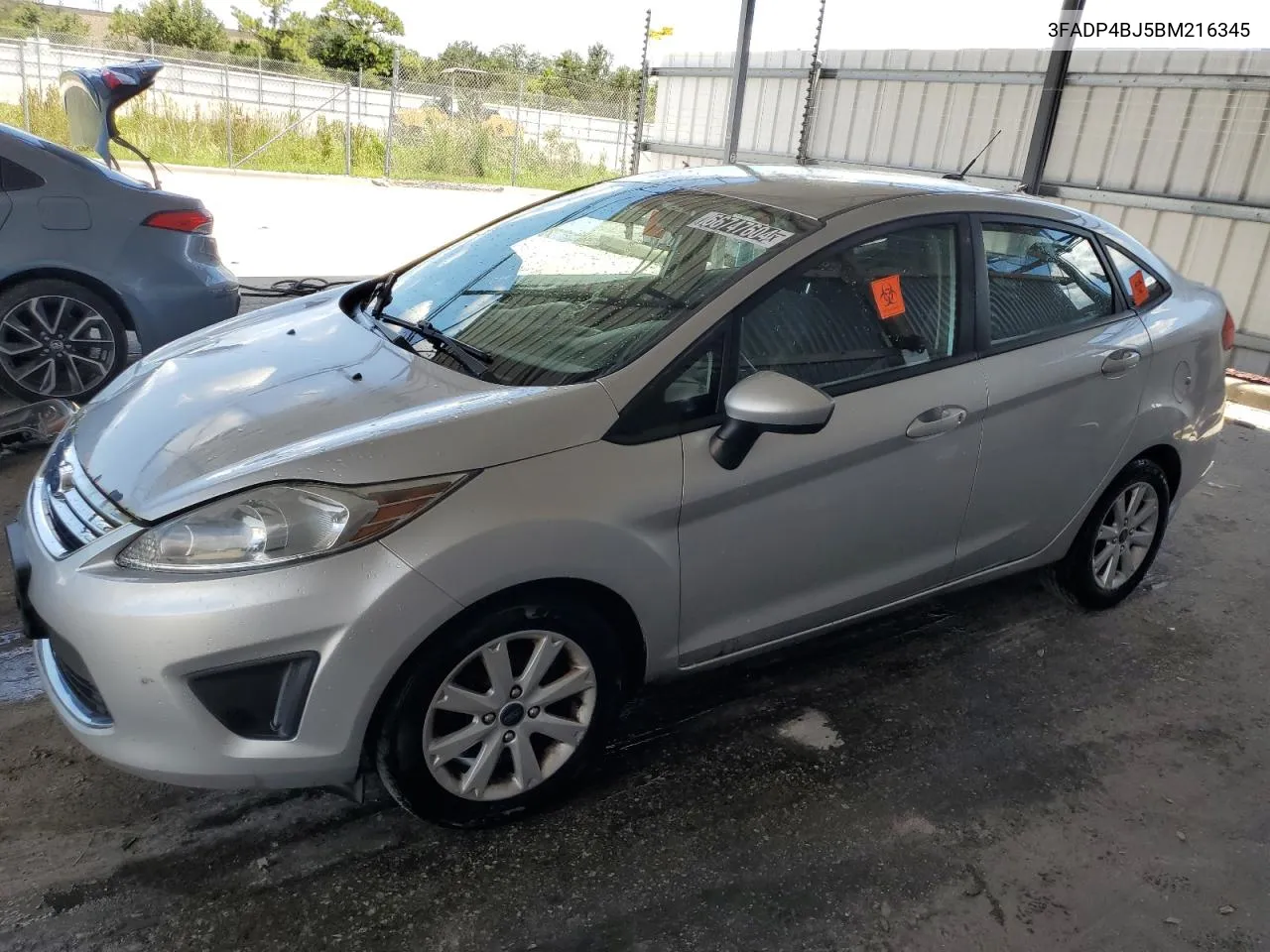 2011 Ford Fiesta Se VIN: 3FADP4BJ5BM216345 Lot: 66747604