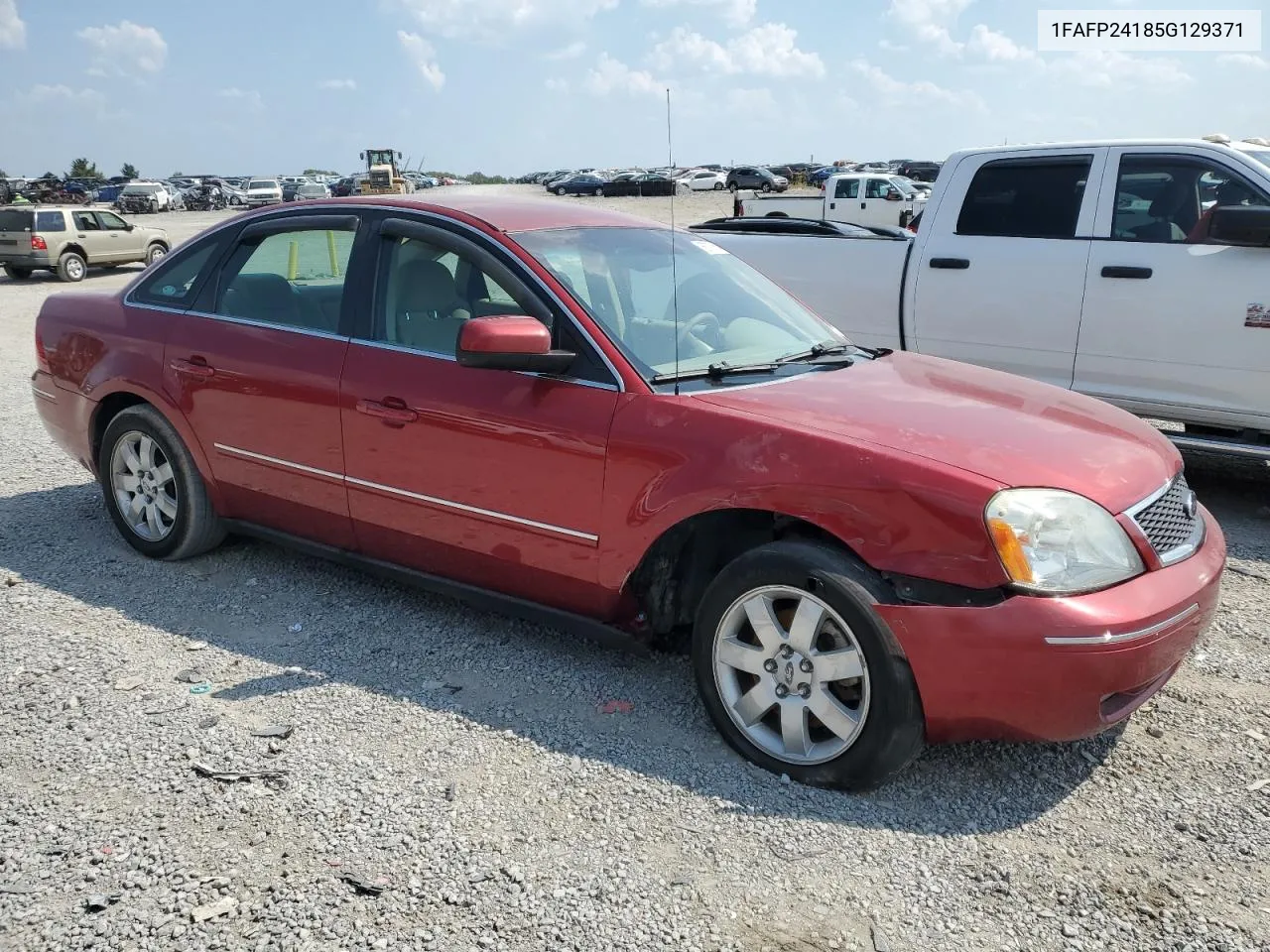 2005 Ford Five Hundred Sel VIN: 1FAFP24185G129371 Lot: 68797494