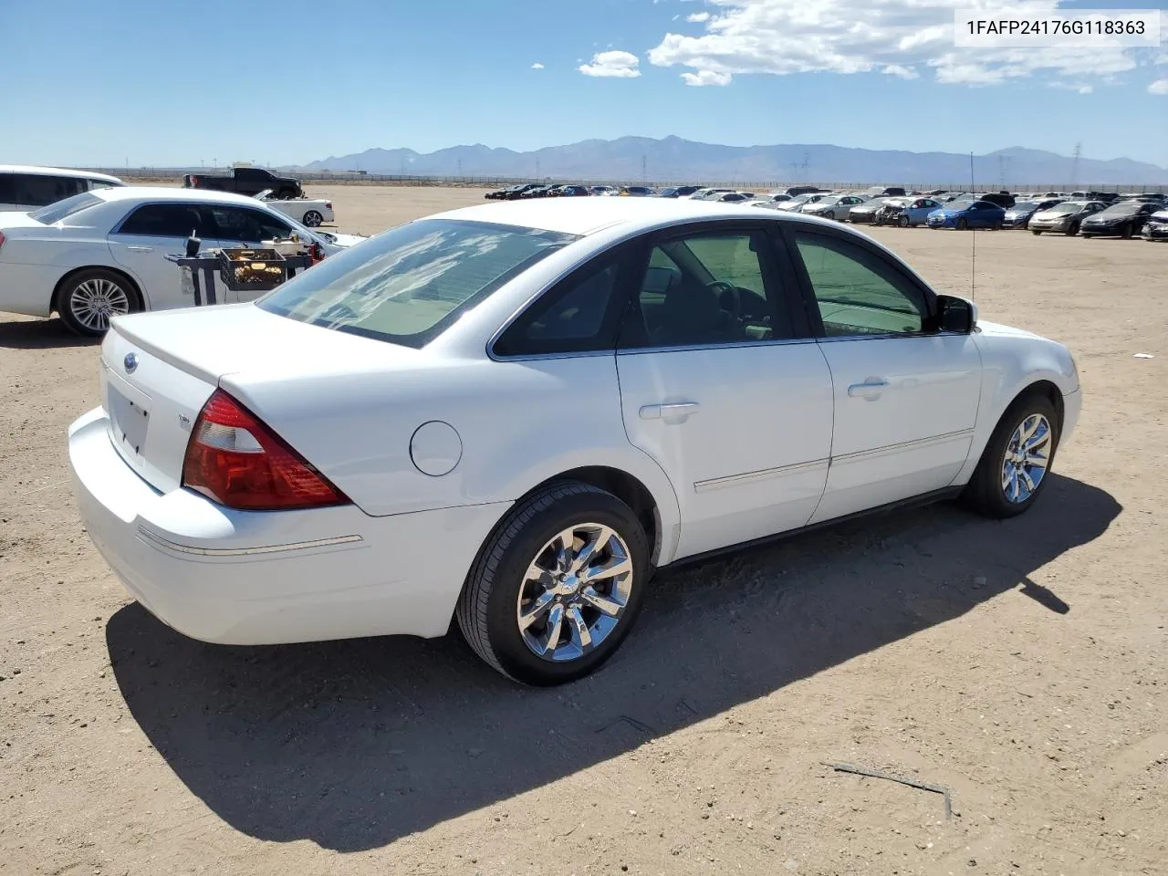 1FAFP24176G118363 2006 Ford Five Hundred Sel