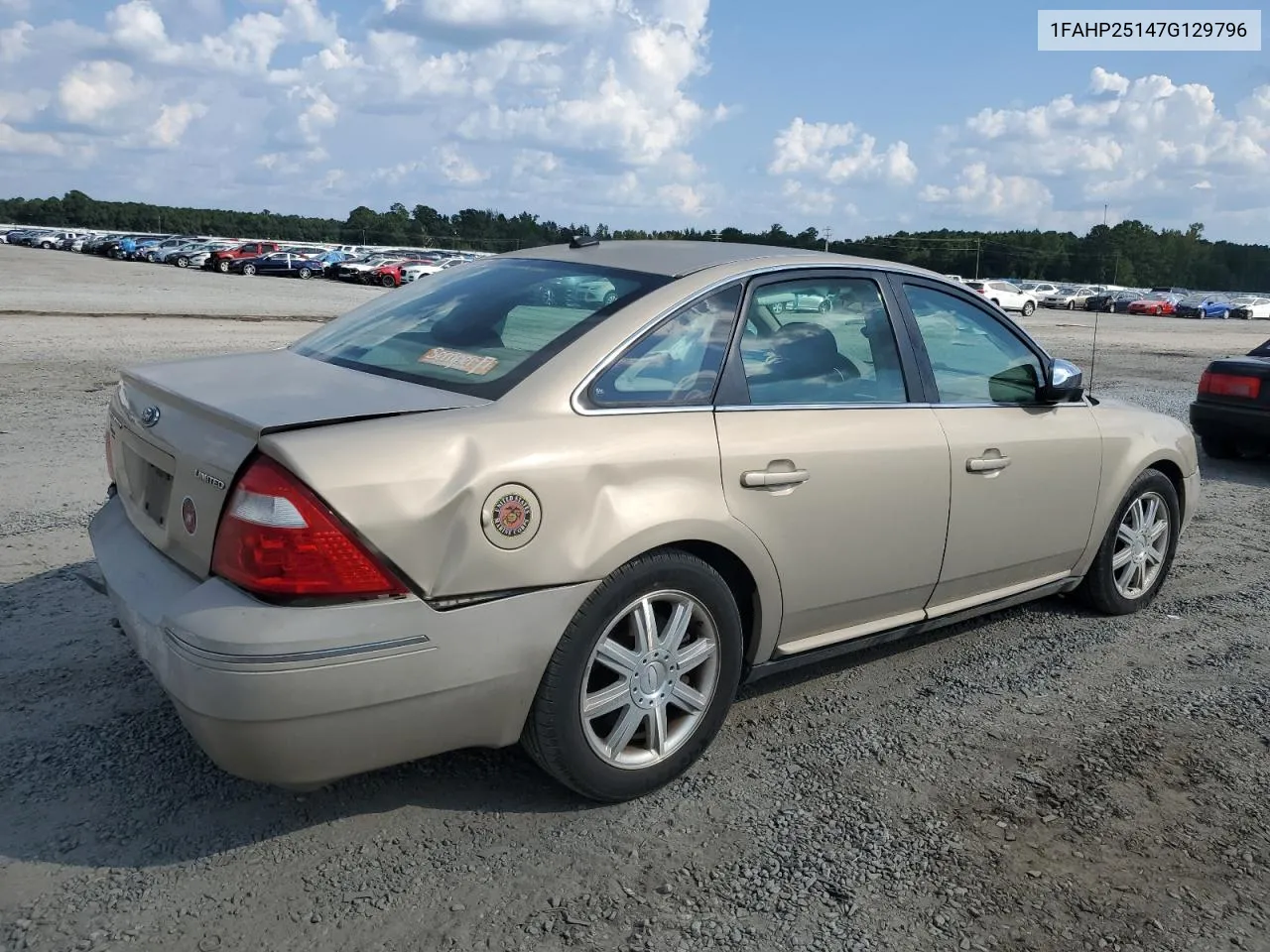 1FAHP25147G129796 2007 Ford Five Hundred Limited