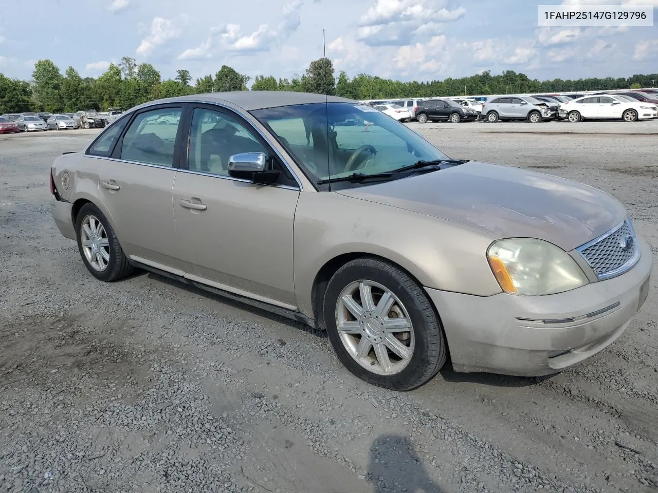 1FAHP25147G129796 2007 Ford Five Hundred Limited