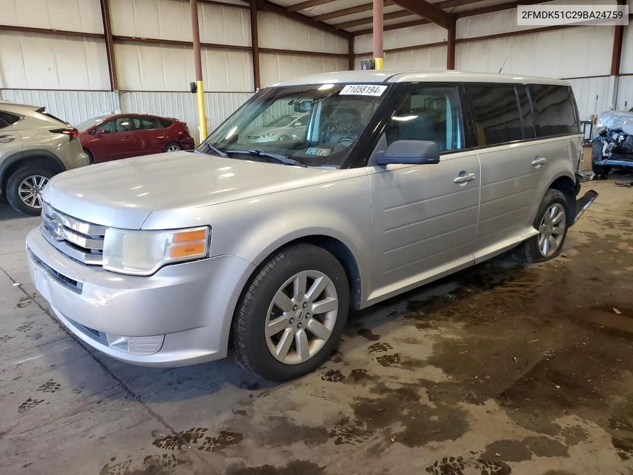 2009 Ford Flex Se VIN: 2FMDK51C29BA24759 Lot: 71058194