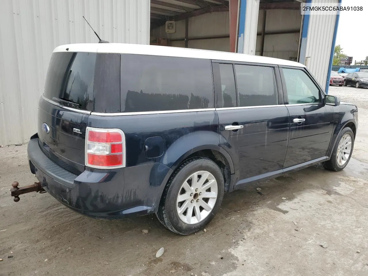 2FMGK5CC6ABA91038 2010 Ford Flex Sel