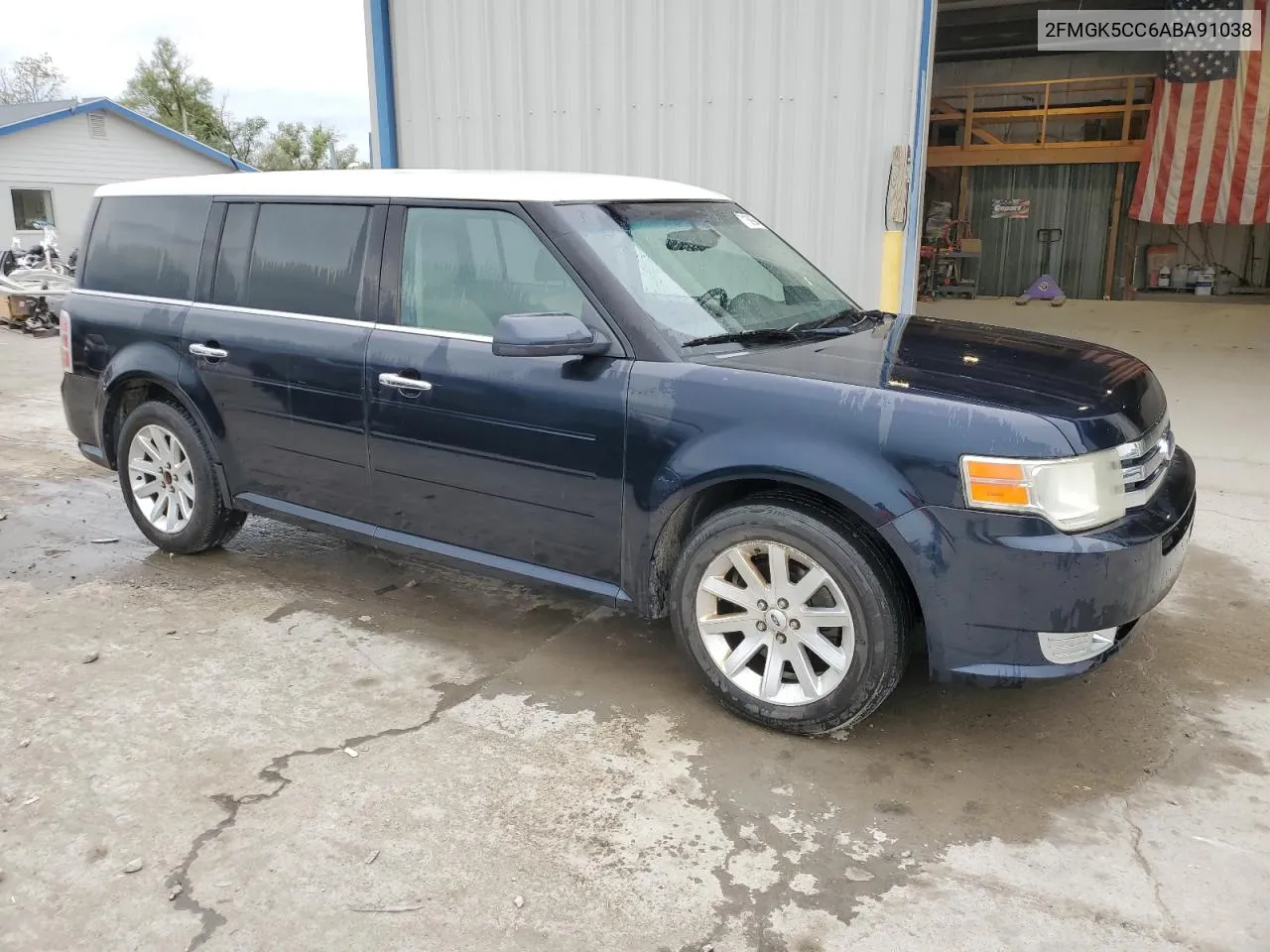 2FMGK5CC6ABA91038 2010 Ford Flex Sel