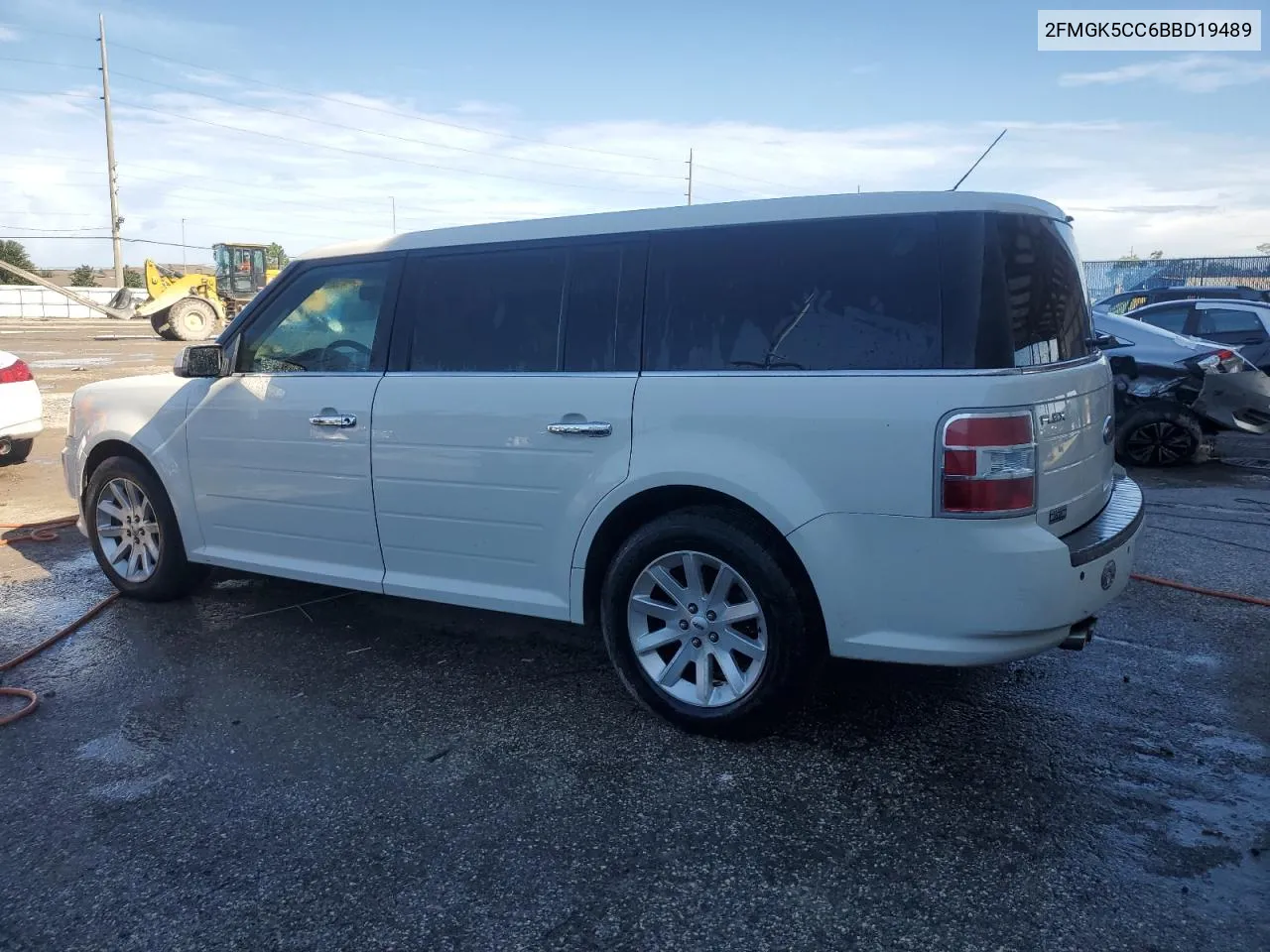 2011 Ford Flex Sel VIN: 2FMGK5CC6BBD19489 Lot: 70673614