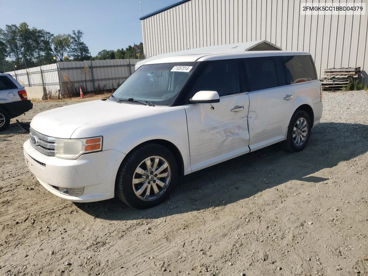 2011 Ford Flex Sel VIN: 2FMGK5CC1BBD04379 Lot: 71057014