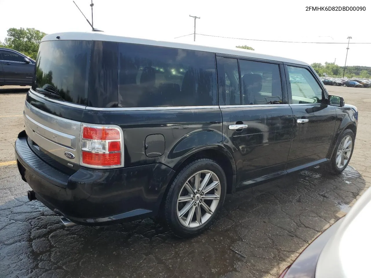 2013 Ford Flex Limited VIN: 2FMHK6D82DBD00090 Lot: 64079944