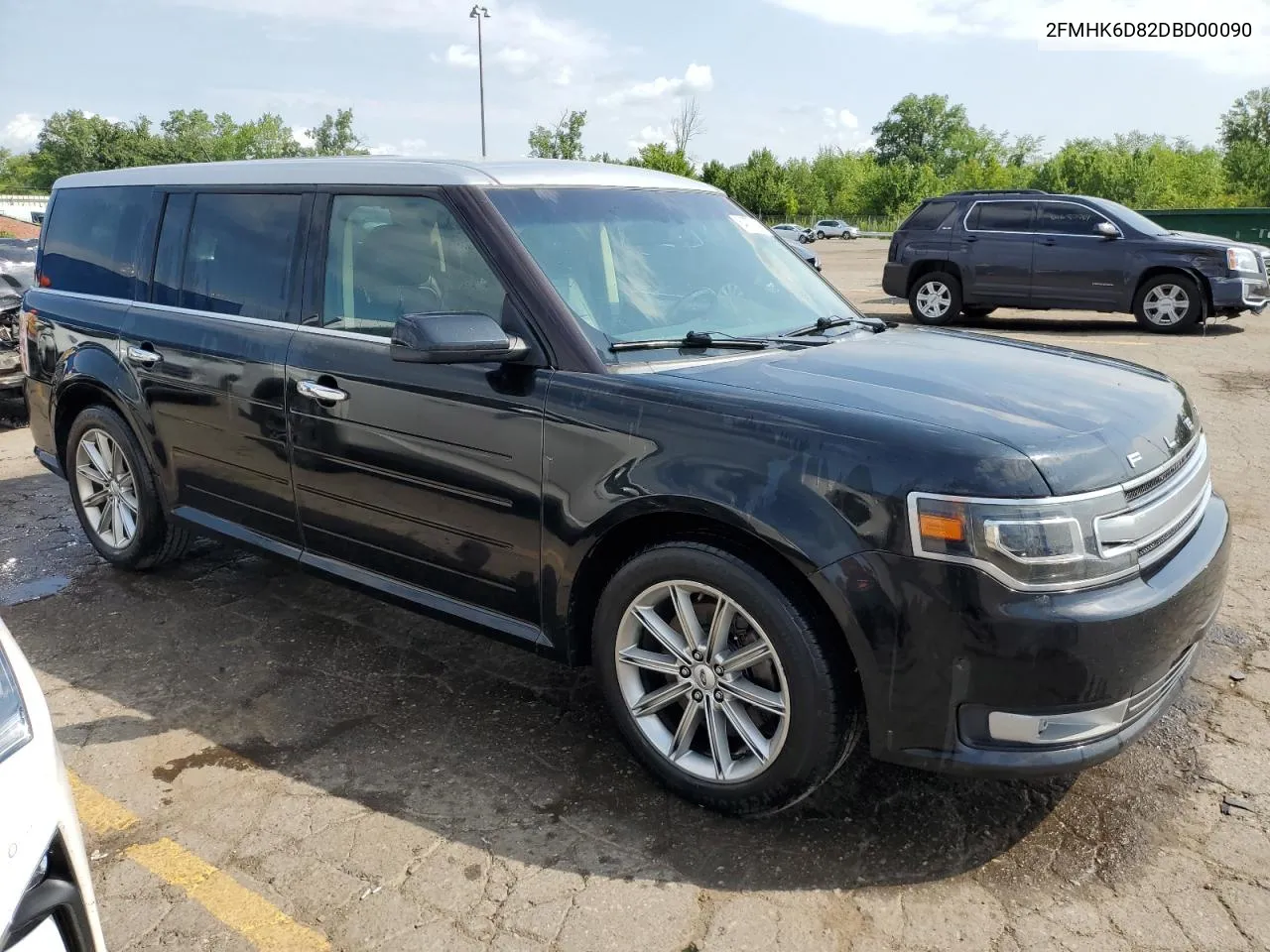 2013 Ford Flex Limited VIN: 2FMHK6D82DBD00090 Lot: 64079944