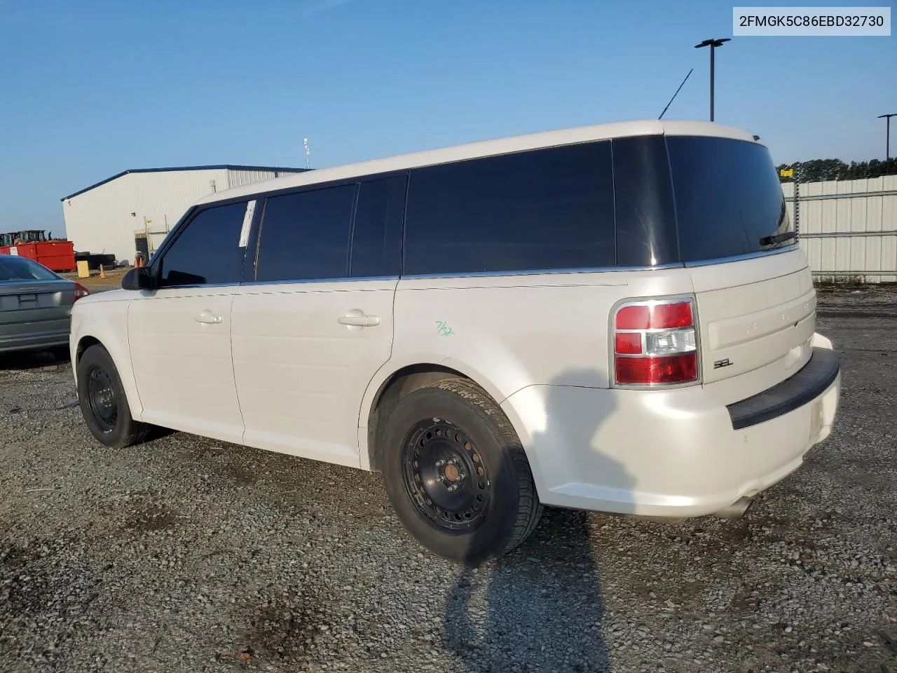 2014 Ford Flex Sel VIN: 2FMGK5C86EBD32730 Lot: 64957754