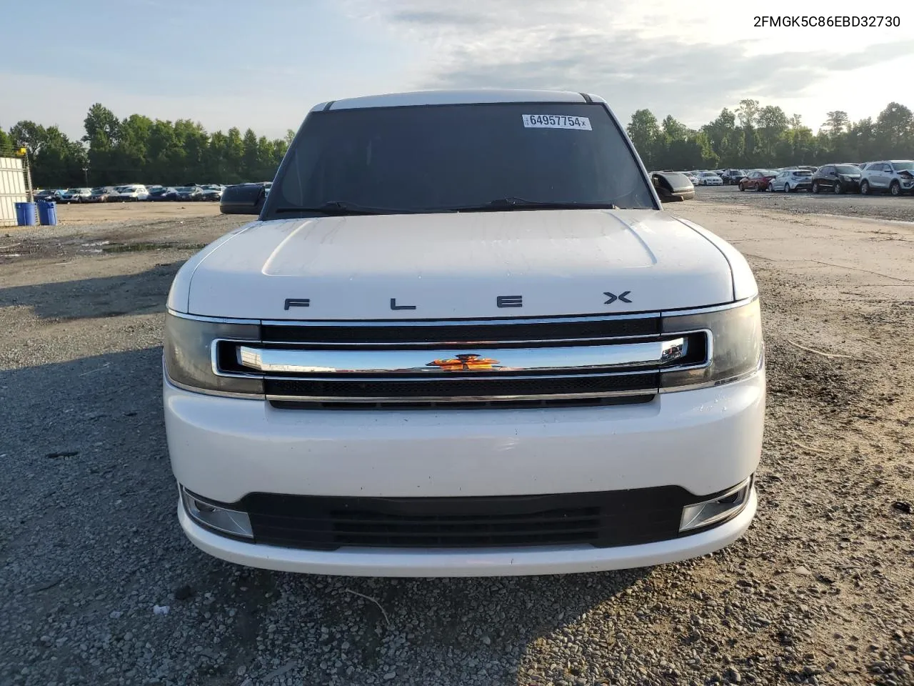 2014 Ford Flex Sel VIN: 2FMGK5C86EBD32730 Lot: 64957754