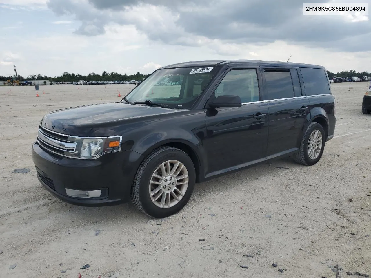 2FMGK5C86EBD04894 2014 Ford Flex Sel