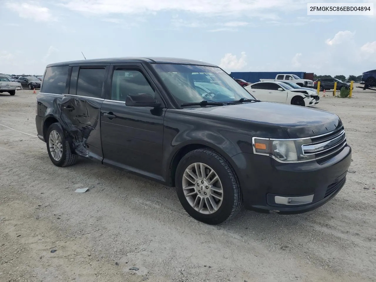 2FMGK5C86EBD04894 2014 Ford Flex Sel