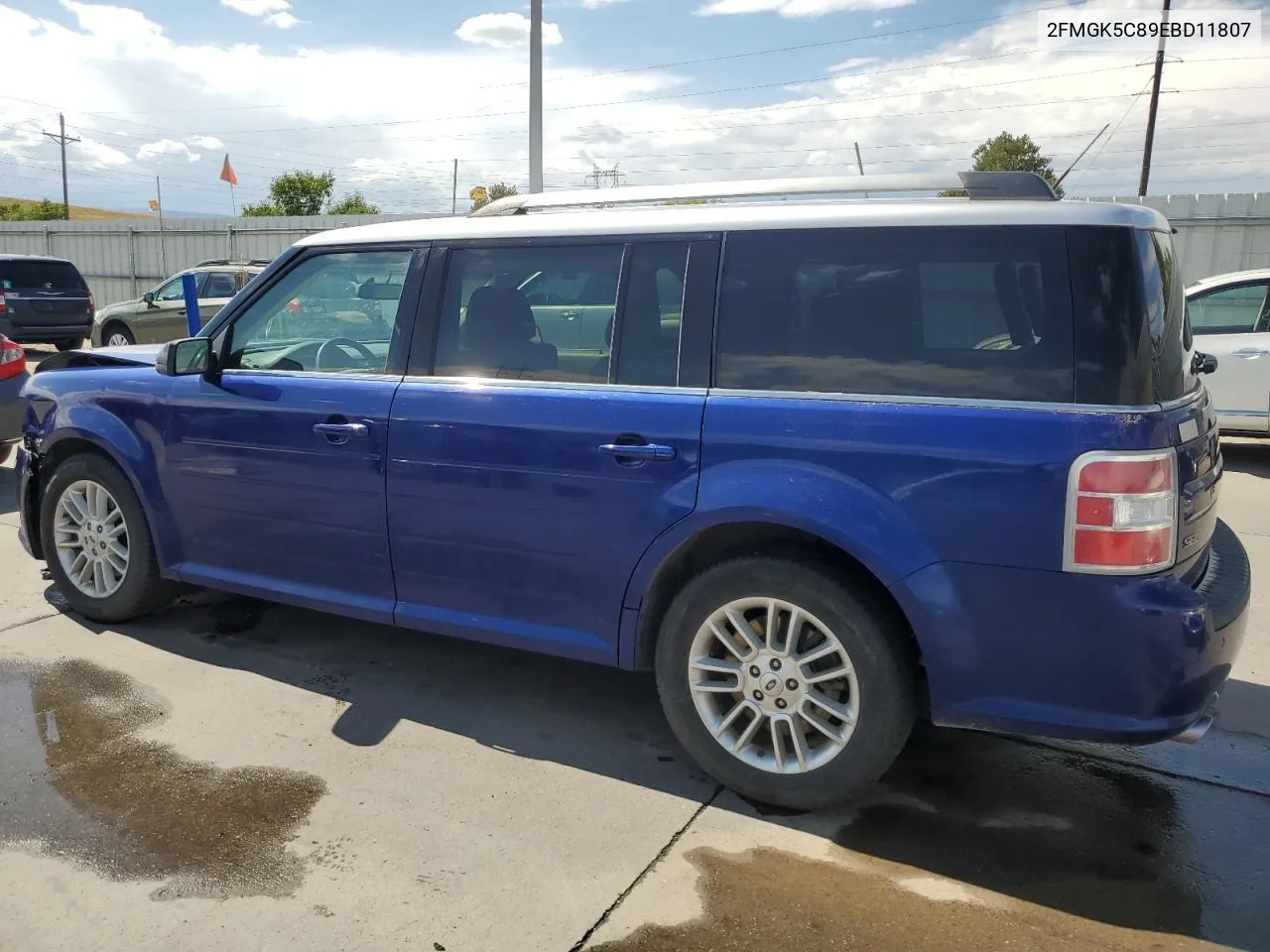 2FMGK5C89EBD11807 2014 Ford Flex Sel