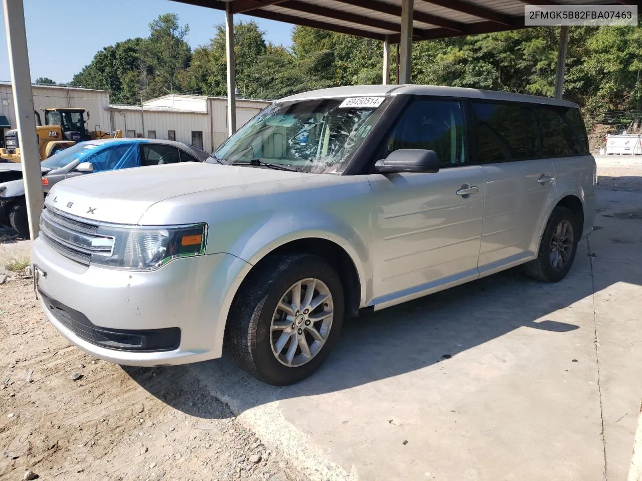 2FMGK5B82FBA07463 2015 Ford Flex Se