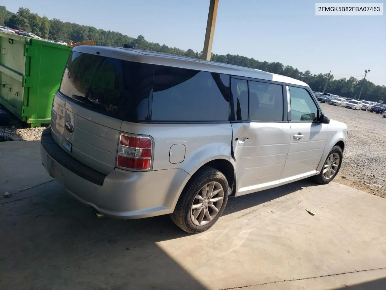 2FMGK5B82FBA07463 2015 Ford Flex Se