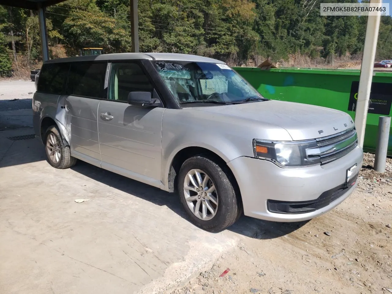 2015 Ford Flex Se VIN: 2FMGK5B82FBA07463 Lot: 69450514