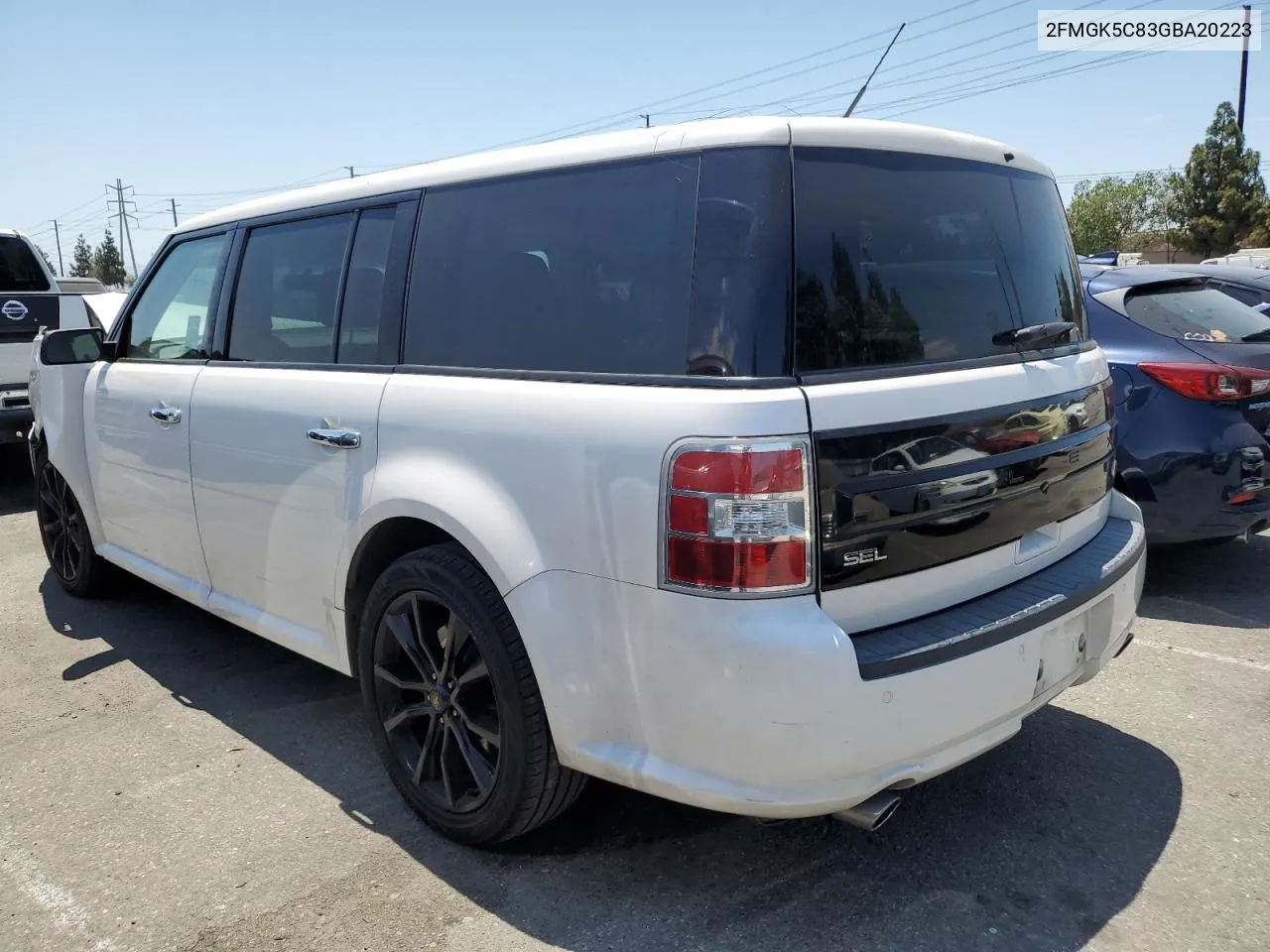 2016 Ford Flex Sel VIN: 2FMGK5C83GBA20223 Lot: 64111314