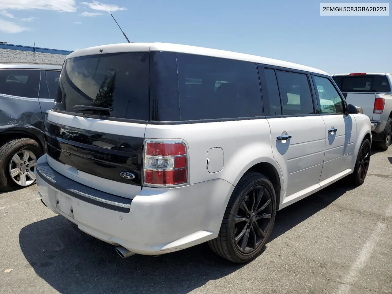 2FMGK5C83GBA20223 2016 Ford Flex Sel