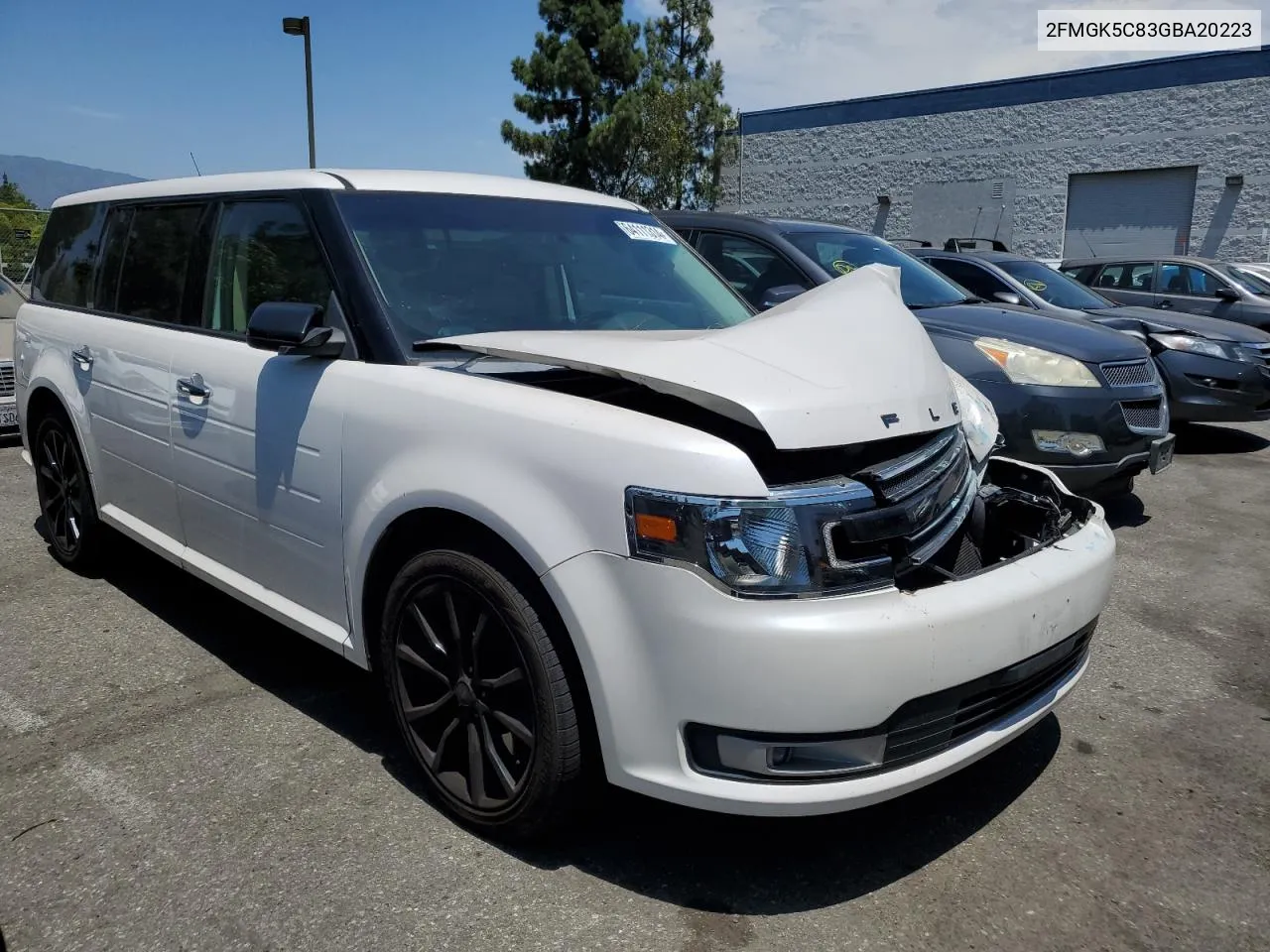 2FMGK5C83GBA20223 2016 Ford Flex Sel