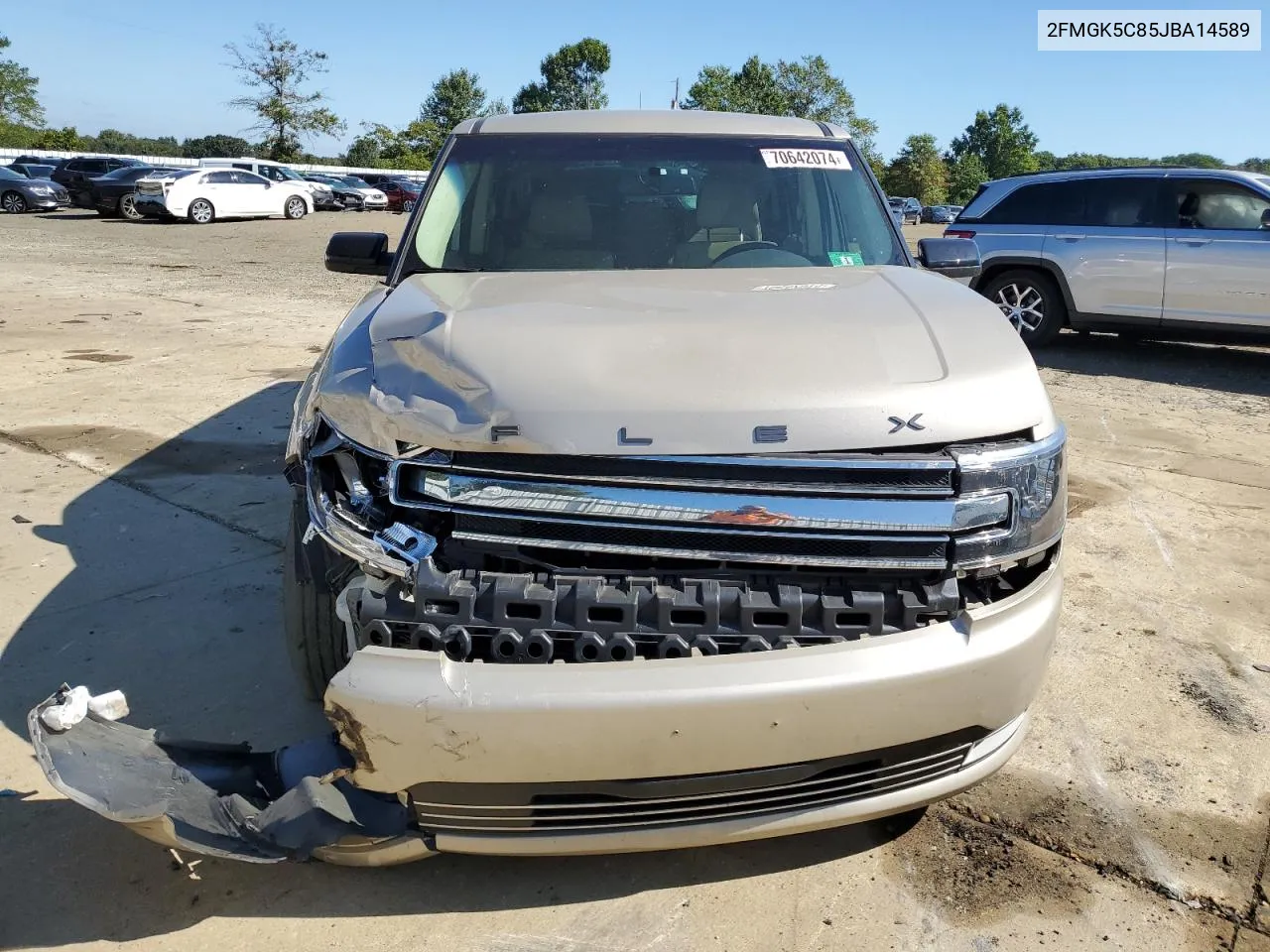 2FMGK5C85JBA14589 2018 Ford Flex Sel