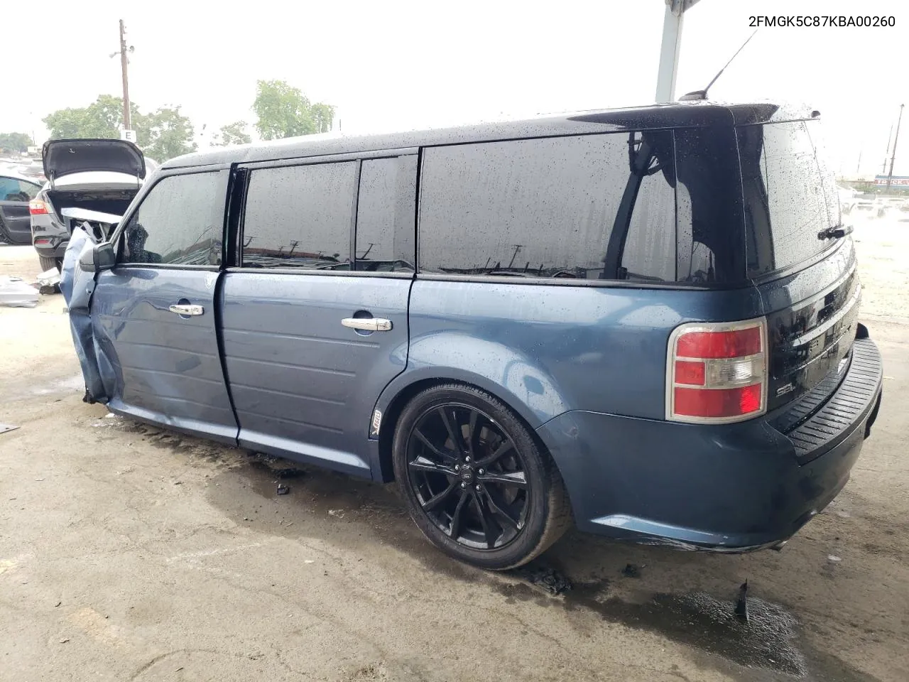 2019 Ford Flex Sel VIN: 2FMGK5C87KBA00260 Lot: 58532594