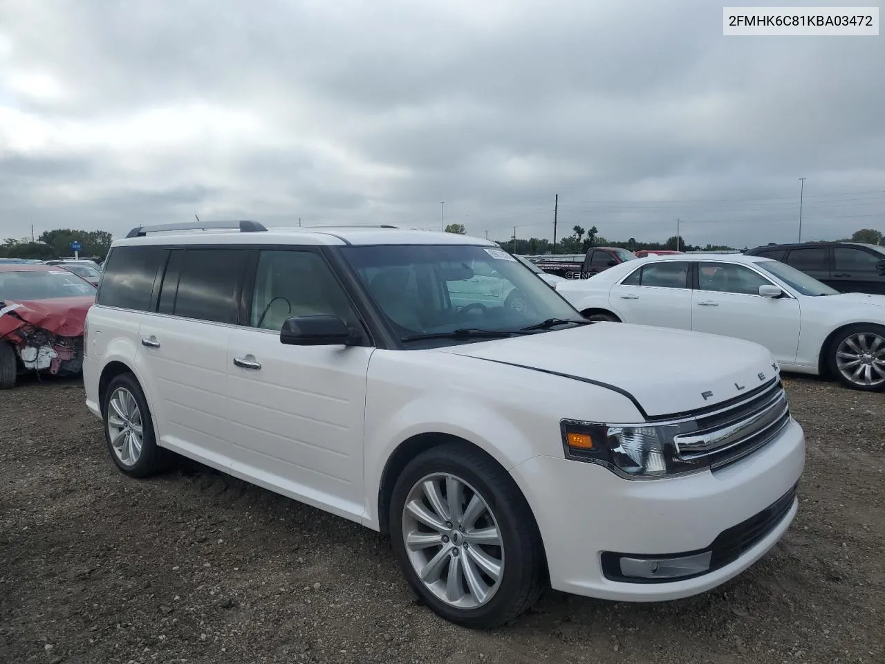 2019 Ford Flex Sel VIN: 2FMHK6C81KBA03472 Lot: 69673524