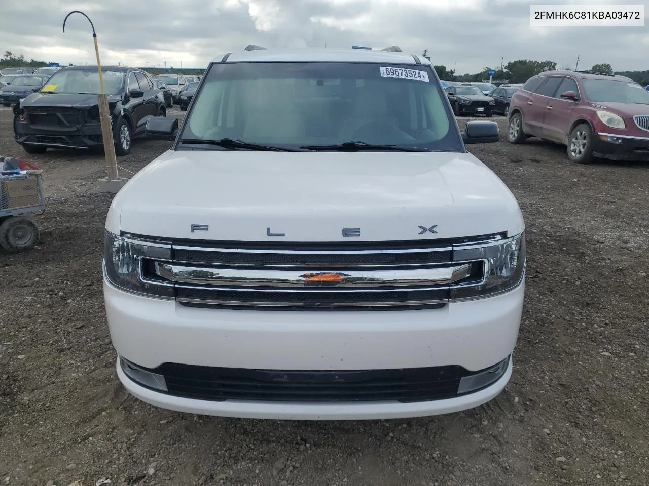 2019 Ford Flex Sel VIN: 2FMHK6C81KBA03472 Lot: 69673524