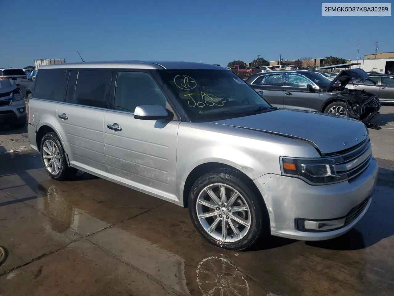 2019 Ford Flex Limited VIN: 2FMGK5D87KBA30289 Lot: 70539784