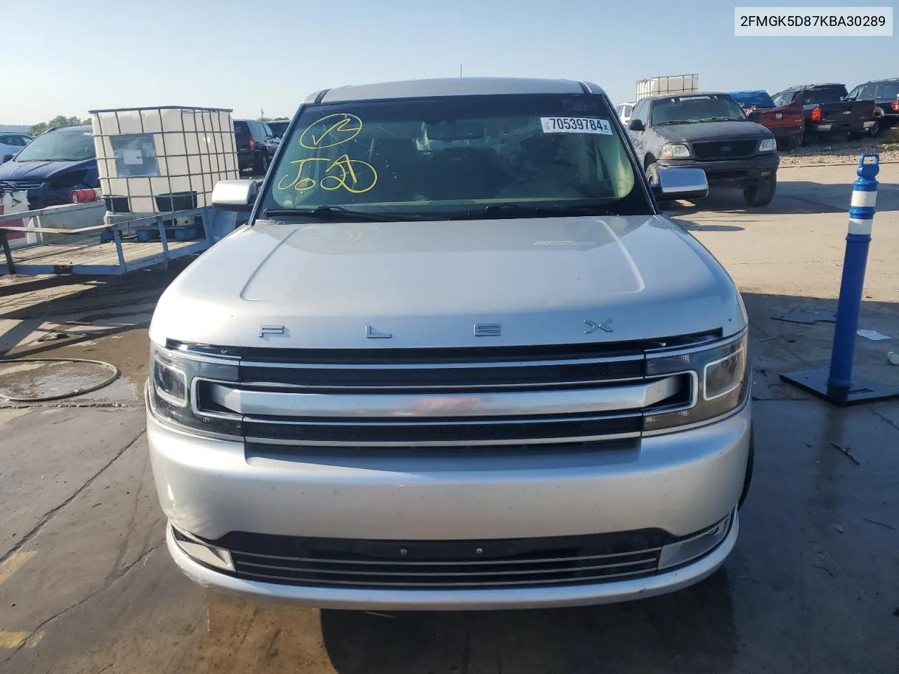 2019 Ford Flex Limited VIN: 2FMGK5D87KBA30289 Lot: 70539784