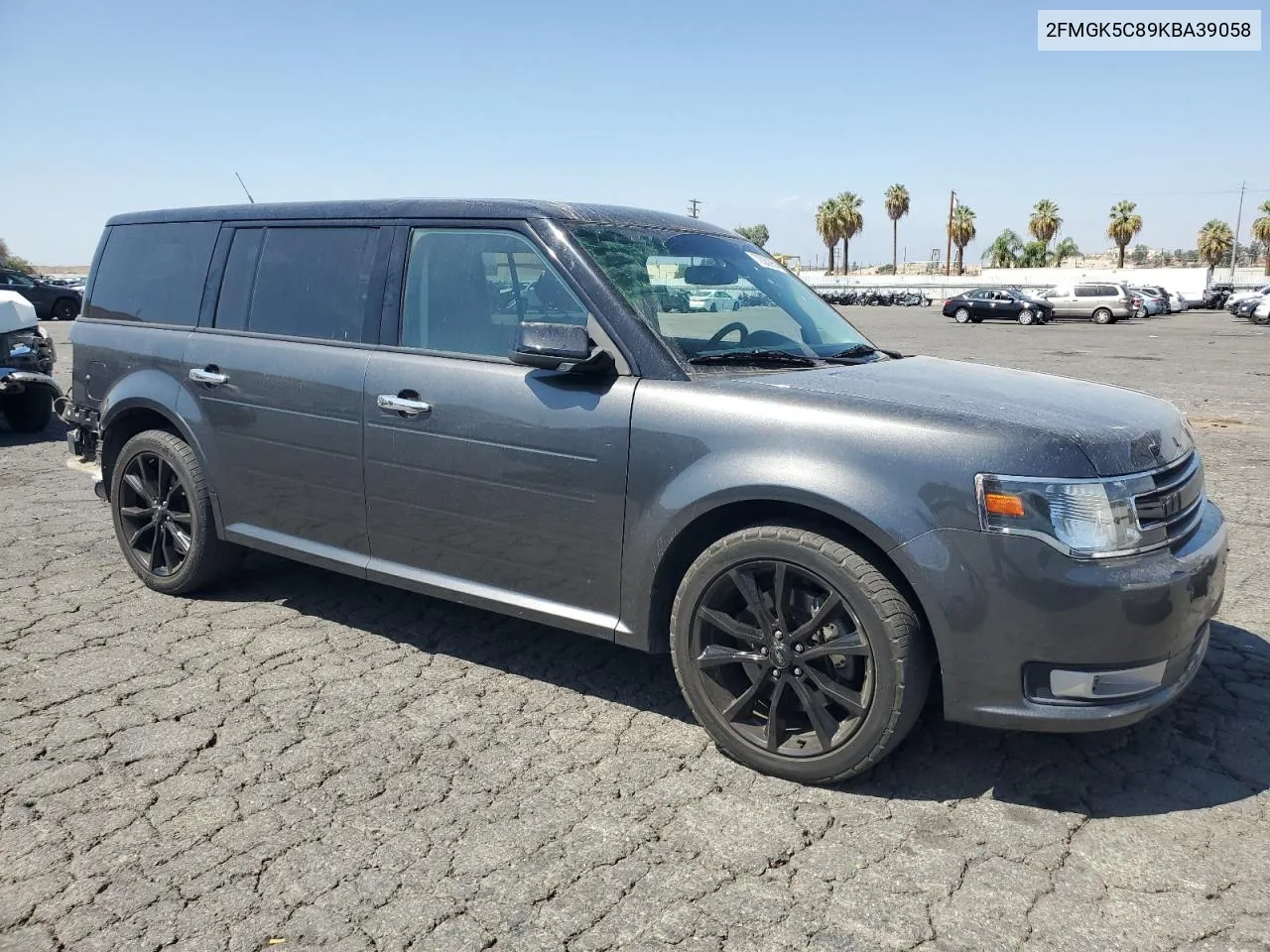 2019 Ford Flex Sel VIN: 2FMGK5C89KBA39058 Lot: 72062954