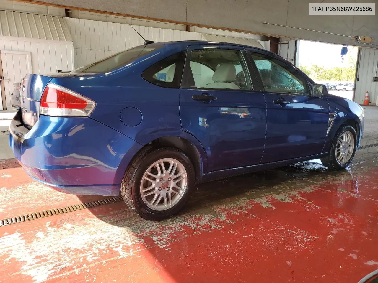 2008 Ford Focus Se VIN: 1FAHP35N68W225686 Lot: 70641054