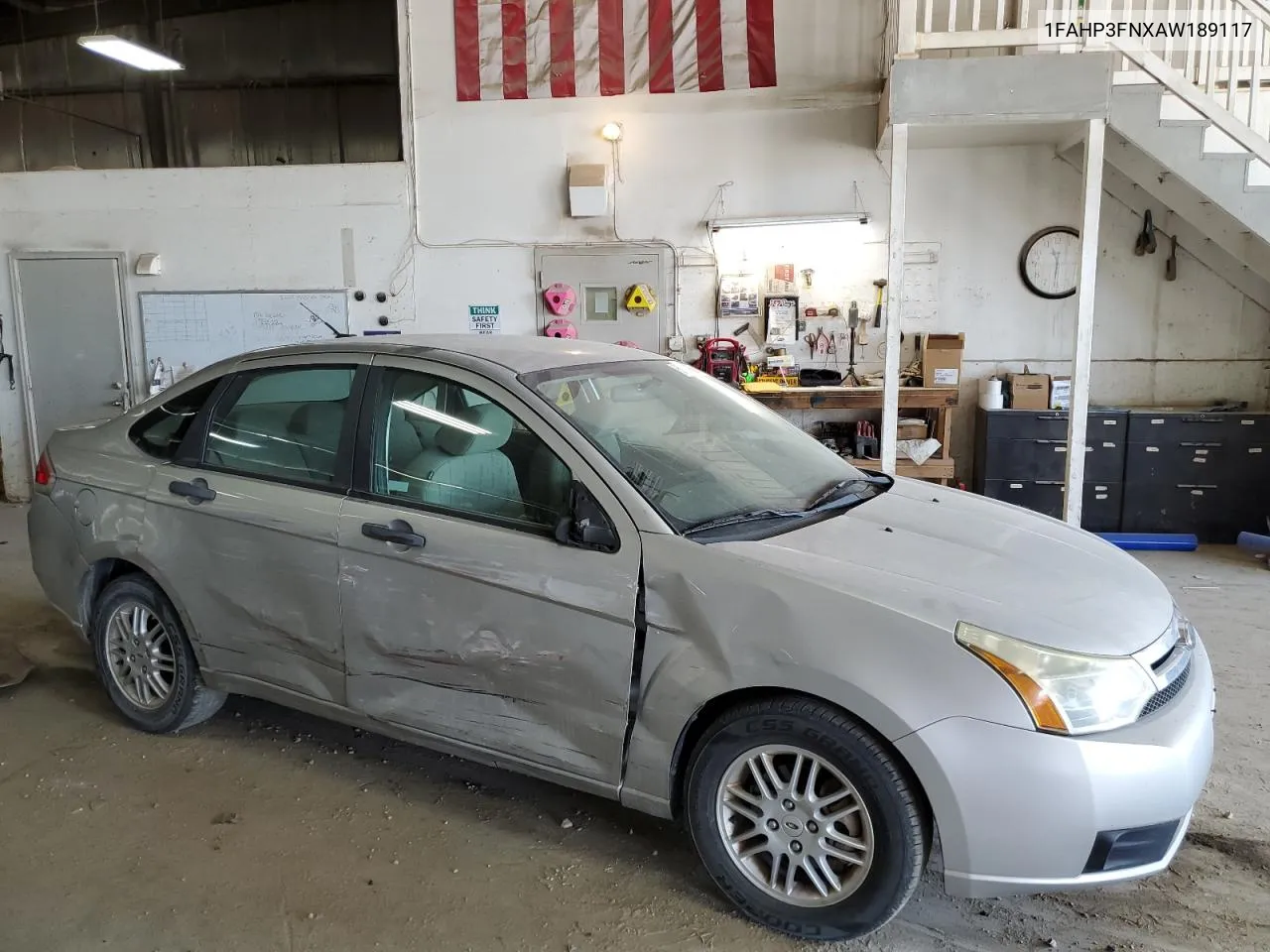 1FAHP3FNXAW189117 2010 Ford Focus Se