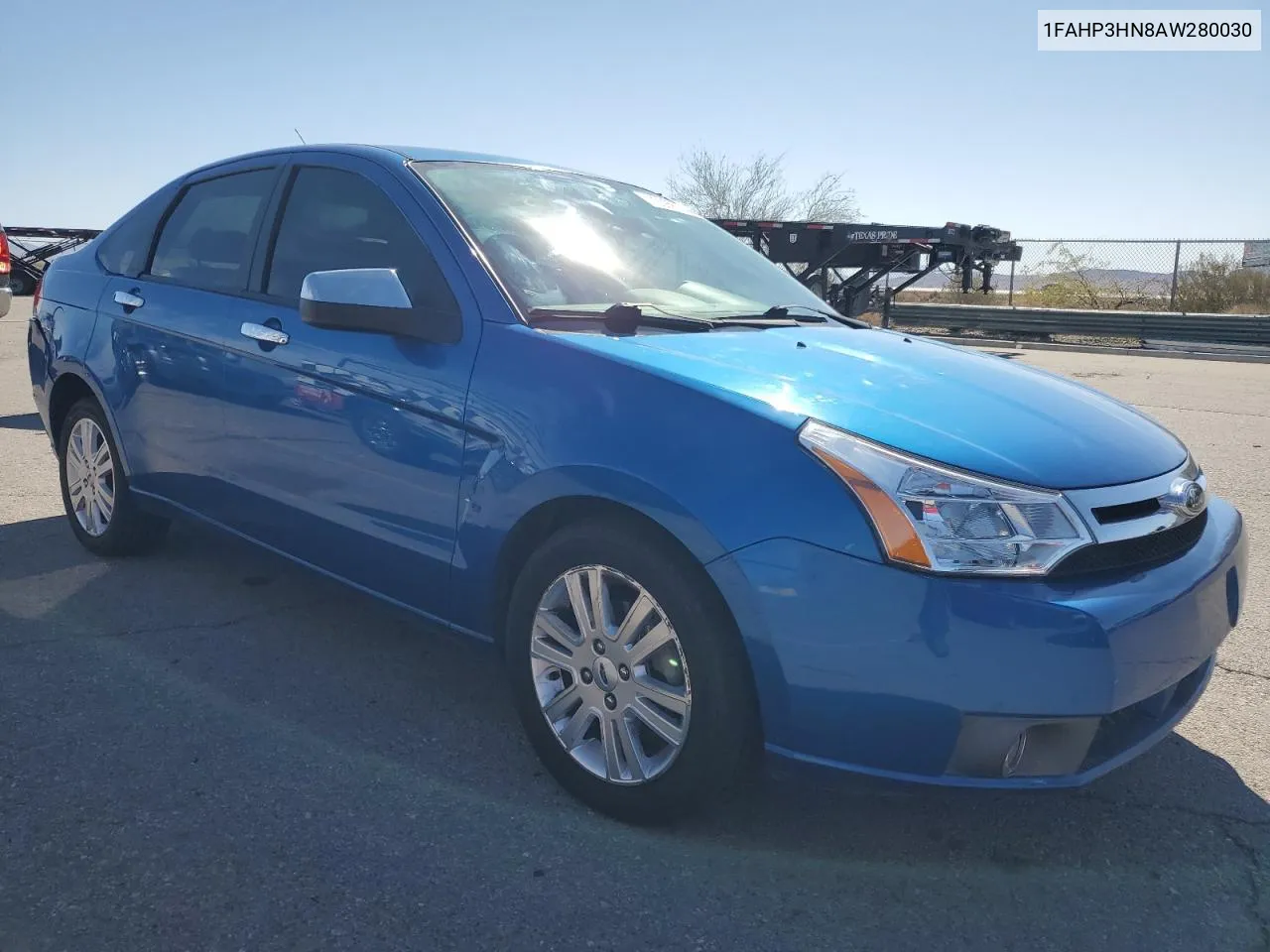 2010 Ford Focus Sel VIN: 1FAHP3HN8AW280030 Lot: 72069254