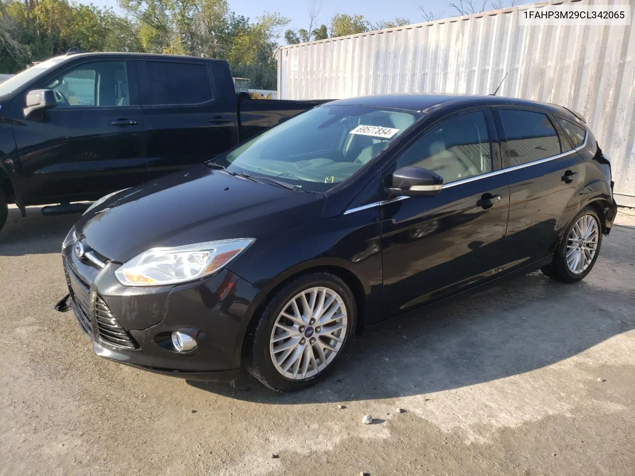 2012 Ford Focus Sel VIN: 1FAHP3M29CL342065 Lot: 69577854